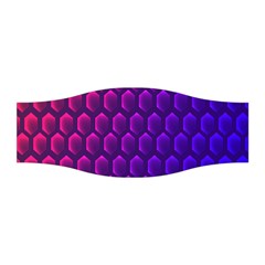 Hexagon Widescreen Purple Pink Stretchable Headband