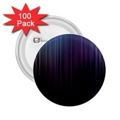 Moonlight Light Line Vertical Blue Black 2 25  Buttons (100 Pack) 