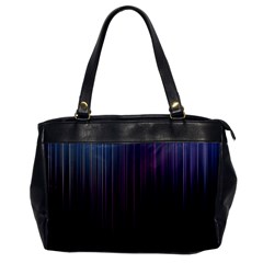 Moonlight Light Line Vertical Blue Black Office Handbags by Mariart