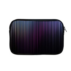 Moonlight Light Line Vertical Blue Black Apple Macbook Pro 13  Zipper Case