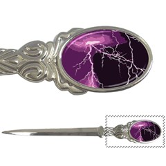 Lightning Pink Sky Rain Purple Light Letter Openers