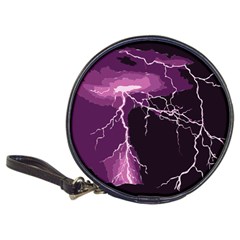 Lightning Pink Sky Rain Purple Light Classic 20-cd Wallets by Mariart