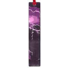 Lightning Pink Sky Rain Purple Light Large Book Marks by Mariart