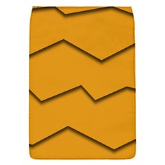 Orange Shades Wave Chevron Line Flap Covers (s) 