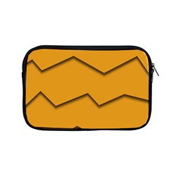 Orange Shades Wave Chevron Line Apple Macbook Pro 13  Zipper Case