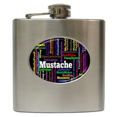 Mustache Hip Flask (6 Oz) by Mariart