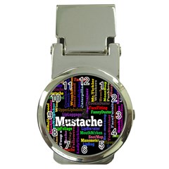 Mustache Money Clip Watches by Mariart