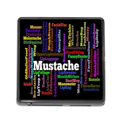 Mustache Memory Card Reader (square) by Mariart