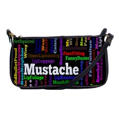 Mustache Shoulder Clutch Bags by Mariart