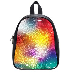 Multi Colour Alpha School Bags (small) 