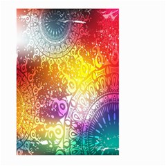 Multi Colour Alpha Large Garden Flag (two Sides)