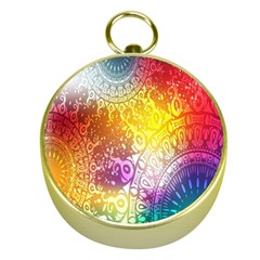 Multi Colour Alpha Gold Compasses