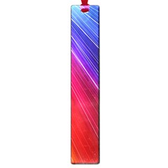 Multicolor Light Beam Line Rainbow Red Blue Orange Gold Purple Pink Large Book Marks