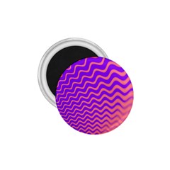 Original Resolution Wave Waves Chevron Pink Purple 1 75  Magnets by Mariart