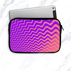 Original Resolution Wave Waves Chevron Pink Purple Apple Ipad Mini Zipper Cases