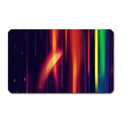 Perfection Graphic Colorful Lines Magnet (rectangular)