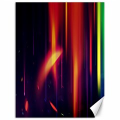 Perfection Graphic Colorful Lines Canvas 12  X 16  