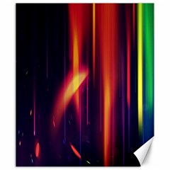 Perfection Graphic Colorful Lines Canvas 20  X 24   by Mariart