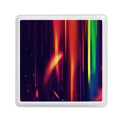 Perfection Graphic Colorful Lines Memory Card Reader (square) 