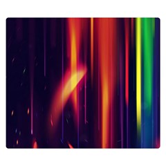 Perfection Graphic Colorful Lines Double Sided Flano Blanket (small)  by Mariart