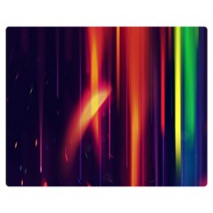 Perfection Graphic Colorful Lines Double Sided Flano Blanket (medium)  by Mariart