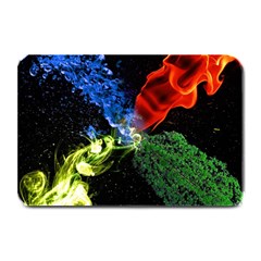 Perfect Amoled Screens Fire Water Leaf Sun Plate Mats by Mariart