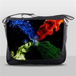 Perfect Amoled Screens Fire Water Leaf Sun Messenger Bags Front