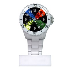 Perfect Amoled Screens Fire Water Leaf Sun Plastic Nurses Watch