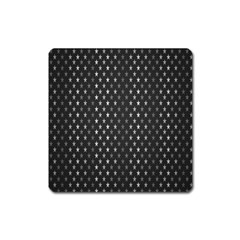 Rabstol Net Black White Space Light Square Magnet