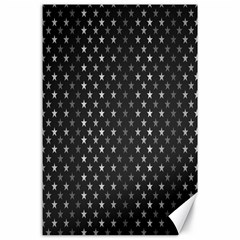 Rabstol Net Black White Space Light Canvas 24  X 36 