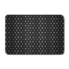 Rabstol Net Black White Space Light Small Doormat  by Mariart