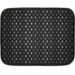 Rabstol Net Black White Space Light Fleece Blanket (mini) by Mariart