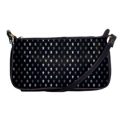 Rabstol Net Black White Space Light Shoulder Clutch Bags by Mariart