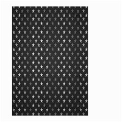 Rabstol Net Black White Space Light Small Garden Flag (two Sides)