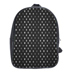 Rabstol Net Black White Space Light School Bags (xl)  by Mariart