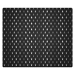 Rabstol Net Black White Space Light Double Sided Flano Blanket (Small)  50 x40  Blanket Front