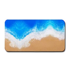 Sand Beach Water Sea Blue Brown Waves Wave Medium Bar Mats