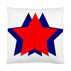 Stars Red Blue Standard Cushion Case (one Side) by Mariart