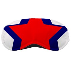 Stars Red Blue Sleeping Masks by Mariart