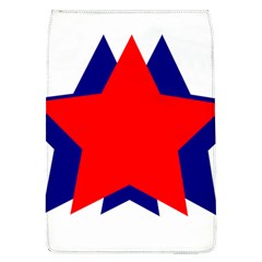 Stars Red Blue Flap Covers (l)  by Mariart