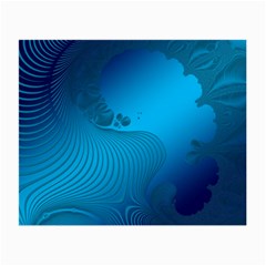 Fractals Lines Wave Pattern Small Glasses Cloth by Nexatart