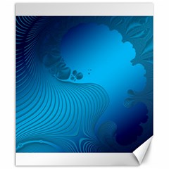 Fractals Lines Wave Pattern Canvas 20  X 24   by Nexatart