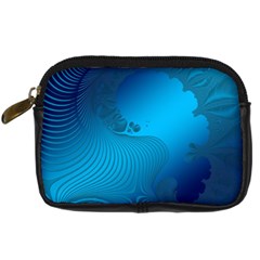 Fractals Lines Wave Pattern Digital Camera Cases by Nexatart