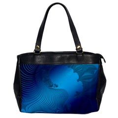 Fractals Lines Wave Pattern Office Handbags by Nexatart