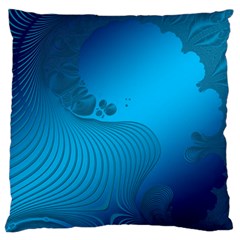 Fractals Lines Wave Pattern Standard Flano Cushion Case (two Sides) by Nexatart