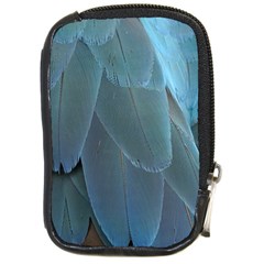 Feather Plumage Blue Parrot Compact Camera Cases by Nexatart