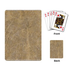 Abstract Forest Trees Age Aging Playing Card by Nexatart