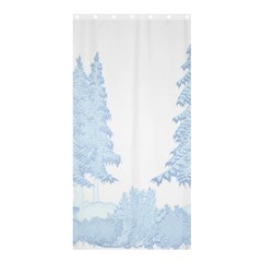 Winter Snow Trees Forest Shower Curtain 36  X 72  (stall)  by Nexatart