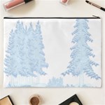 Winter Snow Trees Forest Cosmetic Bag (XXXL)  Back