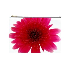 Flower Isolated Transparent Blossom Cosmetic Bag (large)  by Nexatart